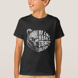 Var som björn i styrka och styrka t shirt