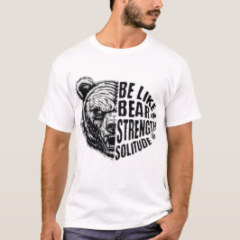Var som björn i styrka och styrka t shirt