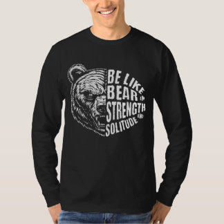 Var som björn i styrka och styrka t shirt