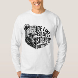 Var som björn i styrka och styrka t shirt