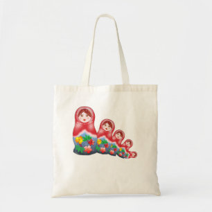 Vår som bygga bo dockor tygkasse