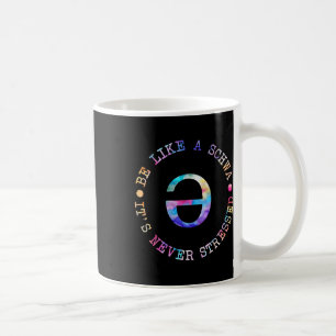Var som en Schwa och dess aldrig Stressat språklär Kaffemugg