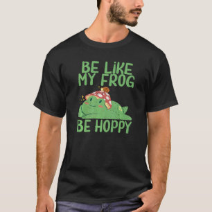 Var som min groda, hovslam Frog-fångsten T Shirt