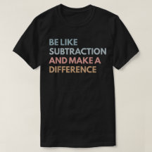 Var som subtraktion och gör skillnad matte