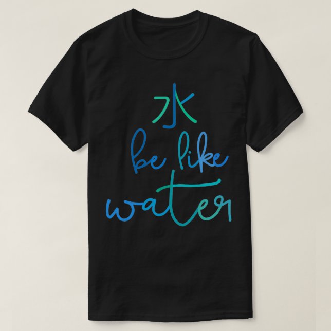 Var som vatten Classic TShirt T Shirt (Design framsida)