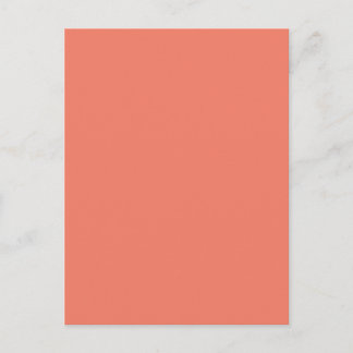 Vår Sommar Färg Peach-Rosa Helg Vykort