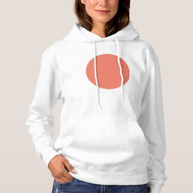 Vår Sommar Färg Peach-Rosa T Shirt (Framsida)
