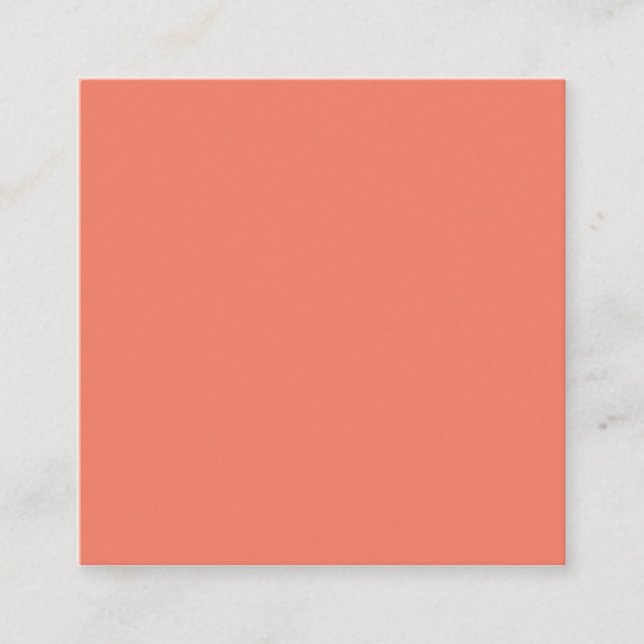 Vår Sommar Färg Peach-Rosa Tilläggskort (Framsida)
