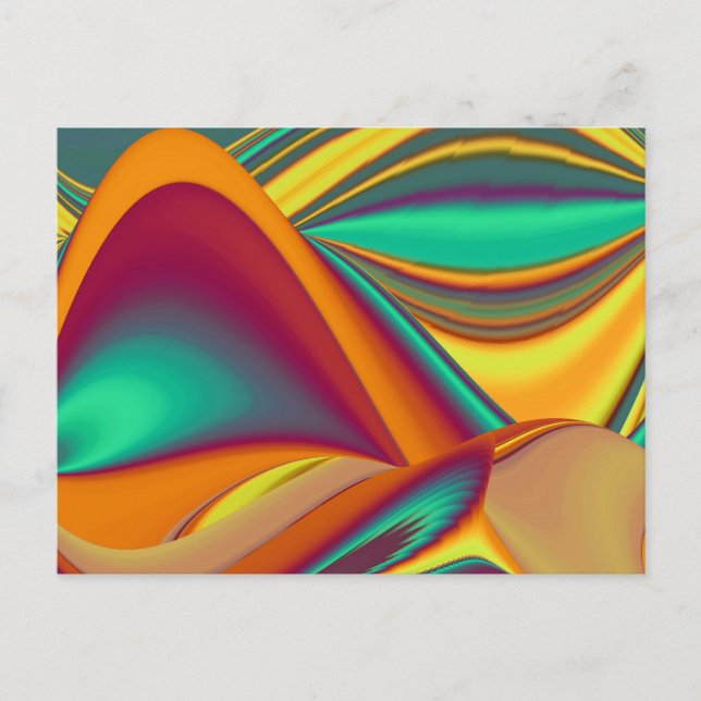 Vår Sommar Höst Blommor Magi Helg Vykort (Framsida)