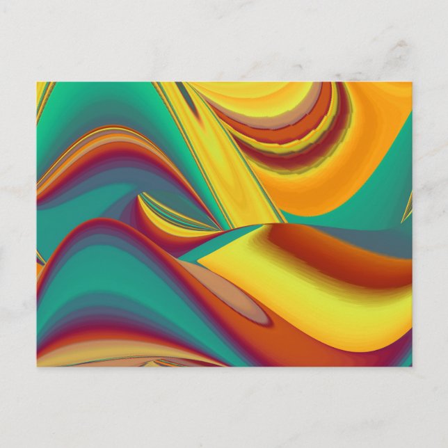 Vår Sommar Höst Blommor Magi Helg Vykort (Framsida)