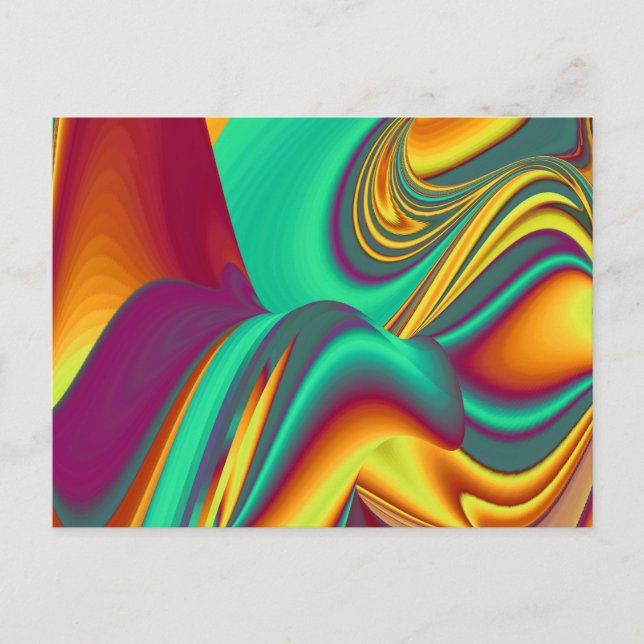 Vår Sommar Höst Blommor Magi Helg Vykort (Framsida)