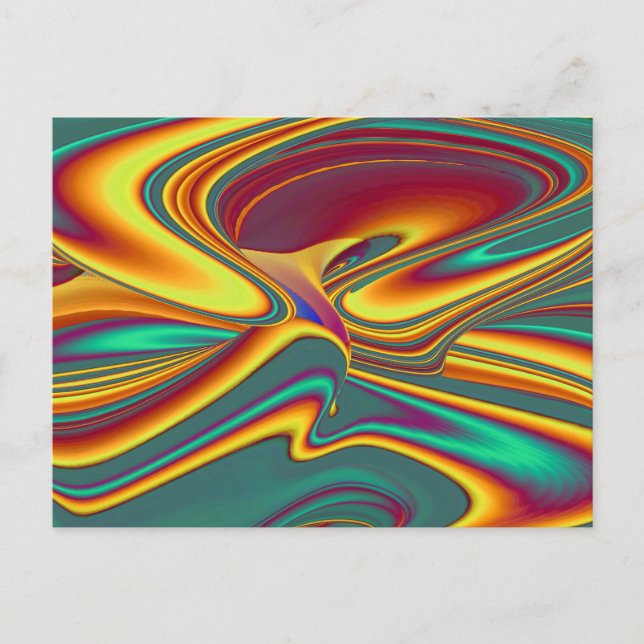 Vår Sommar Höst Blommor Magi Helg Vykort (Framsida)