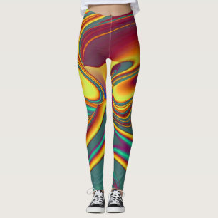 Vår Sommar Höst Blommor Magi Leggings