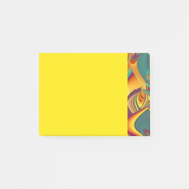 Vår Sommar Höst Blommor Magi Post-it Block (Framsida)