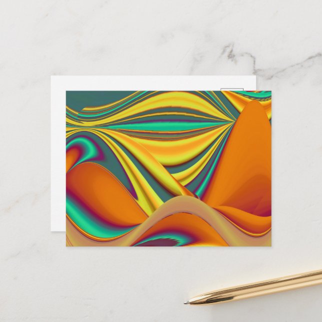 Vår Sommar Höst Blommor Magi Vykort (Fram/Back In Situ)