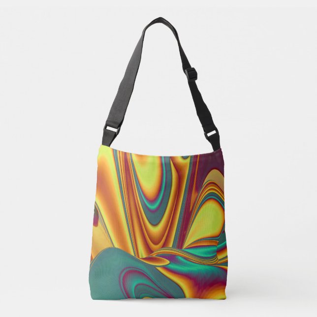 Vår sommarens höstblommor Magic Axelväska (Framsida)