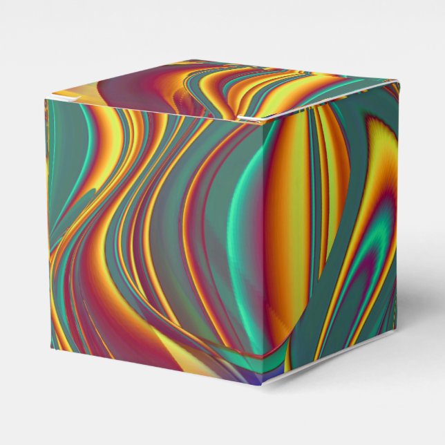 Vår sommarens höstblommor Magic Presentaskar (Framsidan Sidan)