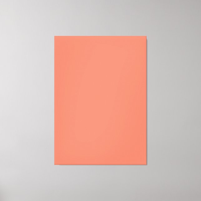 Vår Sommarfärg Persikorosa Canvastryck (Framsida)