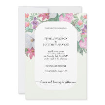 Vår Sommarm Floral Boho Trädgård