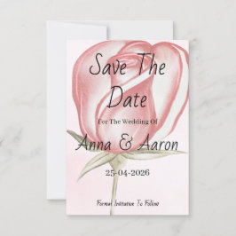 Vår Sommarnos Röd Trädgård Spara Datum Datumet