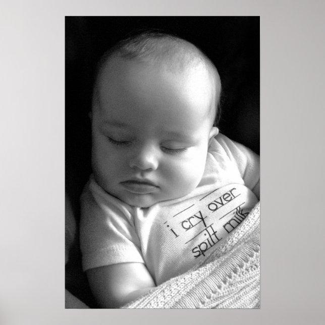 Vår Sömnig Ansikte Poster (Framsidan)