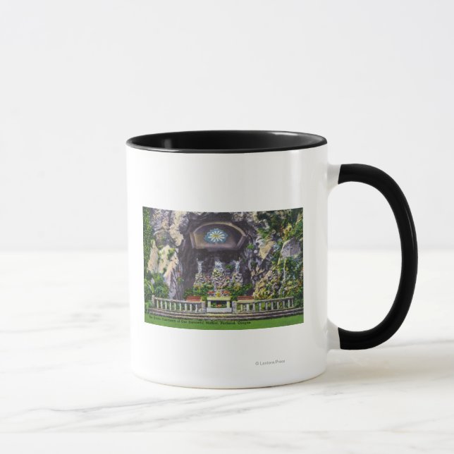 Vår sorgliga Mor Grotto-vy Mugg (Höger)