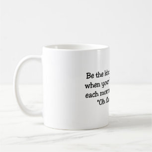 Var sorten av kvinnan kaffemugg