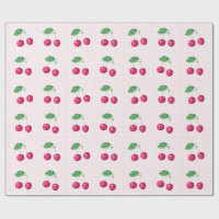 "Vår sötkörsbärsdag" Rosa och Grönt födelsedag