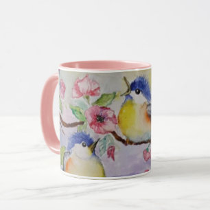 Vår Sparrows Mugg målning