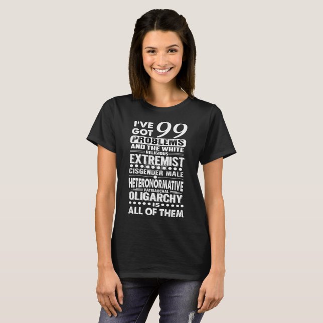 Var specifik med detta tee shirt (Hel framsida)