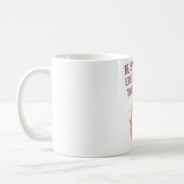 Var spektakulär som potatisen som du är fin. kaffemugg (Vänster)