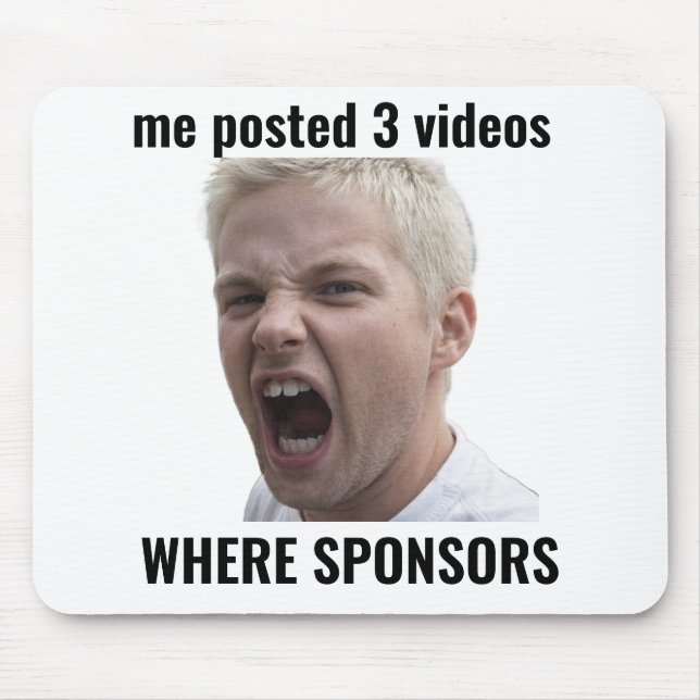 Var Sponsorer Rollig Influencer Meme Musmatta (Framsidan)