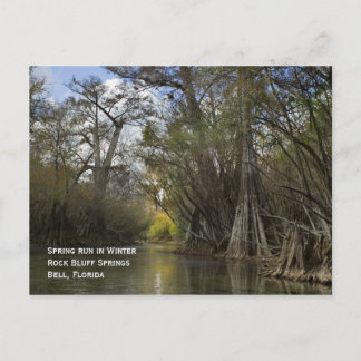 Vår Springa i vintervykort Vykort