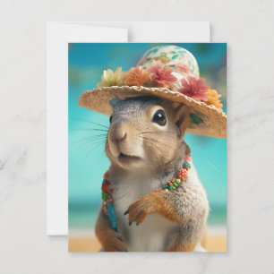 Vår Squirrel Vykort