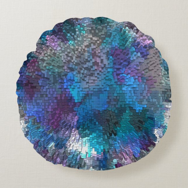 Vår stad..... rund kudde (Framsidan)