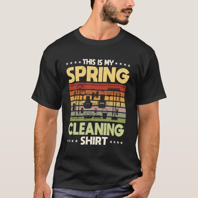 Vår Städning Quote House Cleaner T Shirt (Framsida)