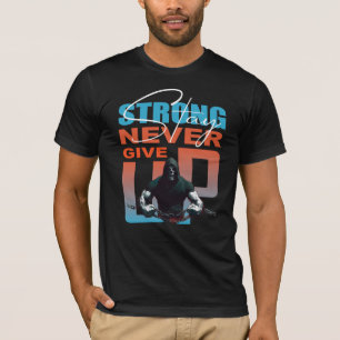 Var Stark Aldrig Ge Upp Män T Shirt