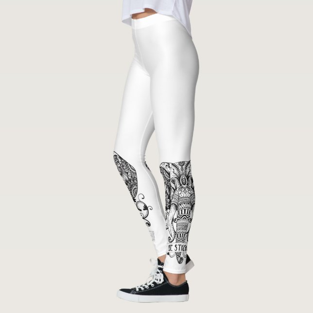 Var stark elefant leggings (Vänster)