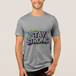 VAR STARK – Graffiti Gatukonst Typo T-Shirt