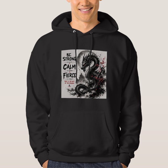 Var Stark, Lugn & Vild Drake Hoodie (Framsida)