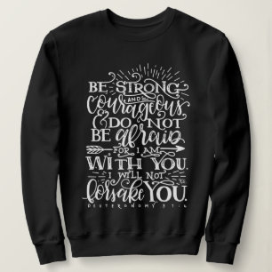 Var Stark & Modig Bibelvers Crewneck T Shirt
