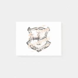 Var stark och modig Joshua 1:9 Post-it Block