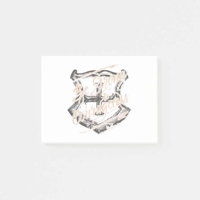 Var stark och modig Joshua 1:9 Post-it Block (Framsida)