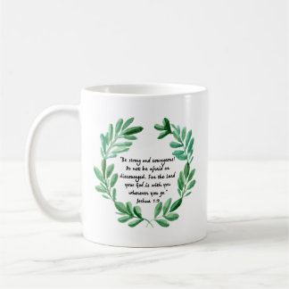 Var stark och modig kaffemugg
