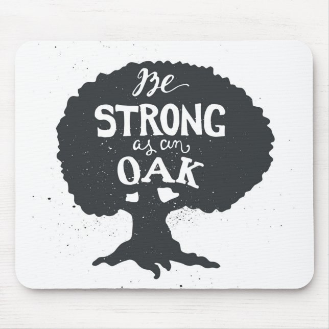 Var stark som en Oak Musmatta (Framsidan)