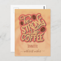 Var stark som kaffe | Motivering