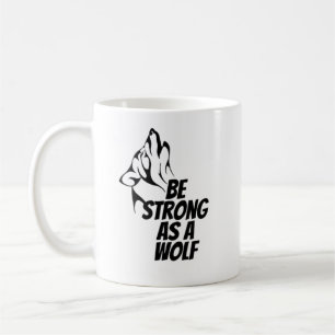 Var stark som Varg Kaffemugg