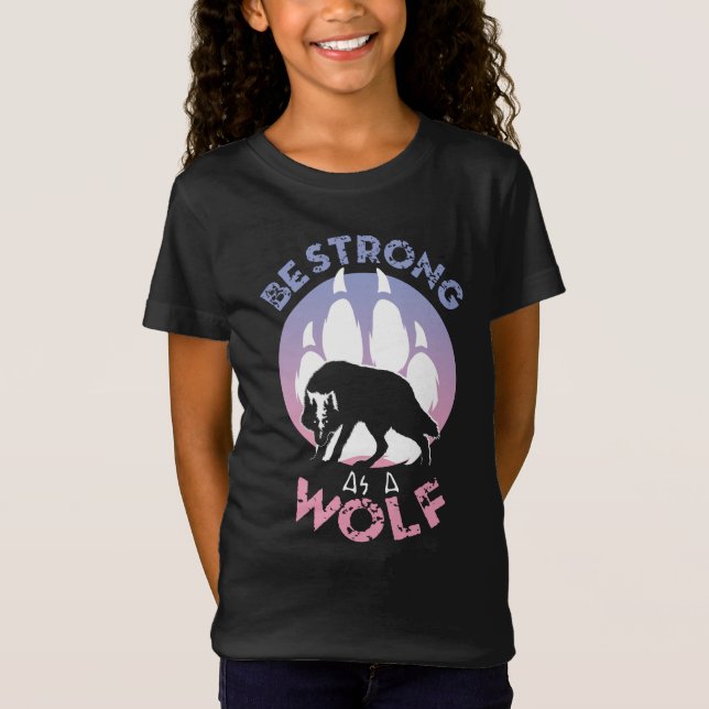 Var stark som Varg T Shirt (Framsida)