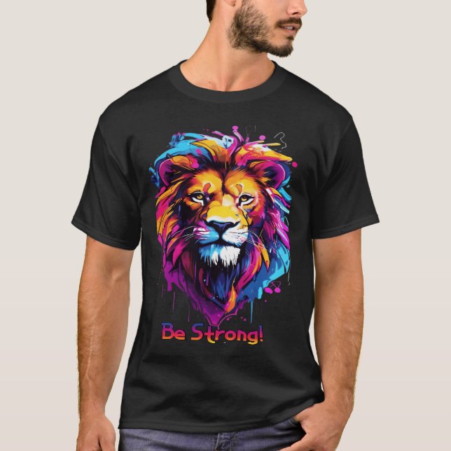 Var stark! t shirt (Framsida)