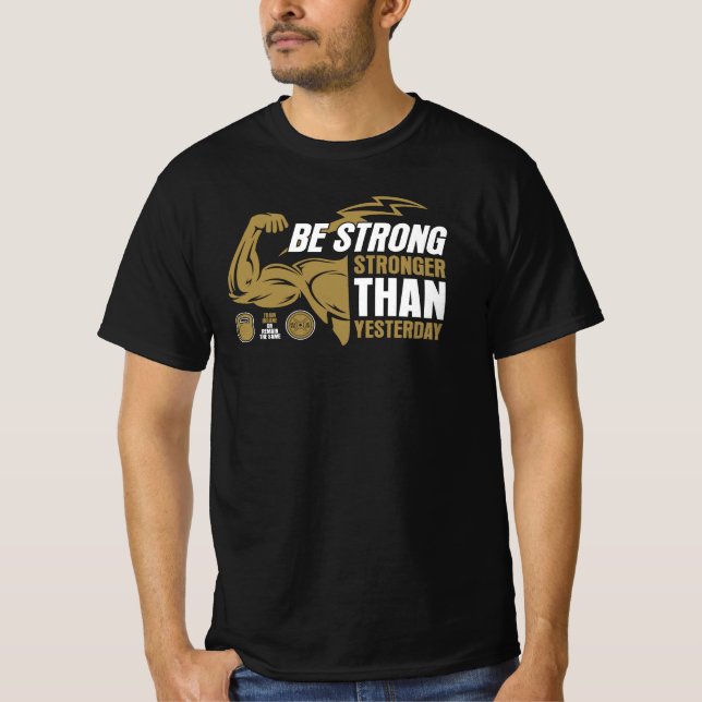 Var stark  t shirt (Framsida)